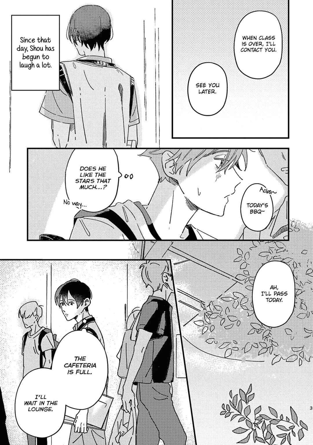 Page 3 Chapter 4 Boku ga Shiranai Kimi no Kao
