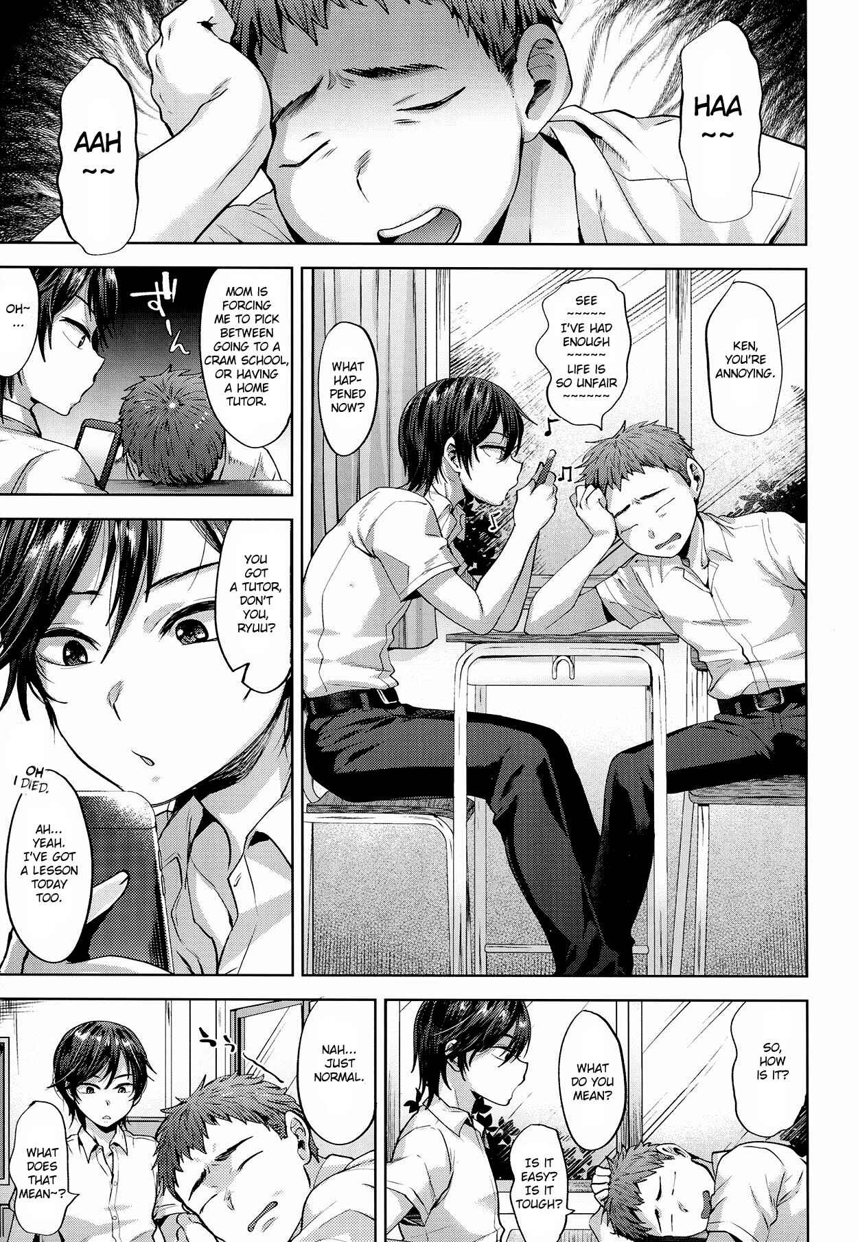 Page 3 Chapter Unknown_4bba Kyou wa Kateikyoushi ga Kite Kyousei Mesuochi Saiminnjugyou o Suruhi