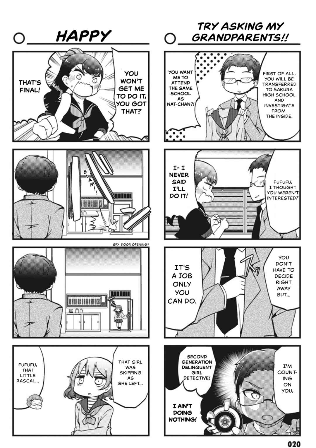 Page 8 Chapter 2 Yonkoma 13 Kihei Bouei-ken!! ~Kochira Sector X~