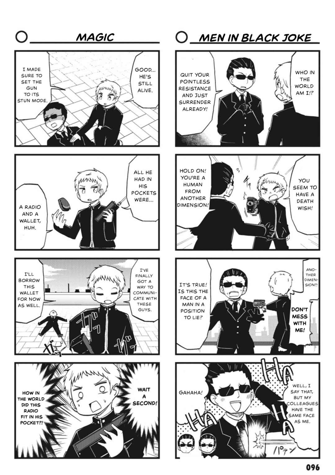 Page 2 Chapter 10 Yonkoma 13 Kihei Bouei-ken!! ~Kochira Sector X~