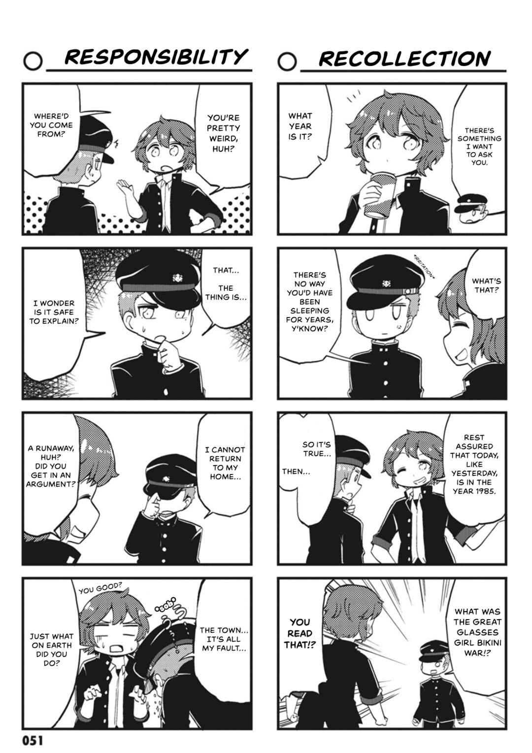 Page 5 Chapter 5 Yonkoma 13 Kihei Bouei-ken!! ~Kochira Sector X~