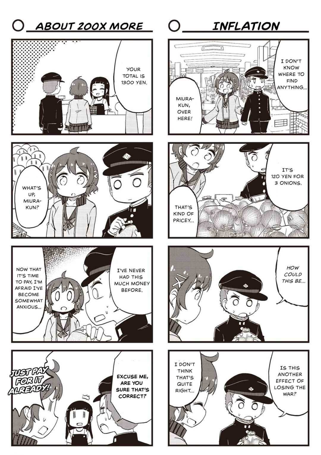 Page 5 Chapter 22 Yonkoma 13 Kihei Bouei-ken!! ~Kochira Sector X~