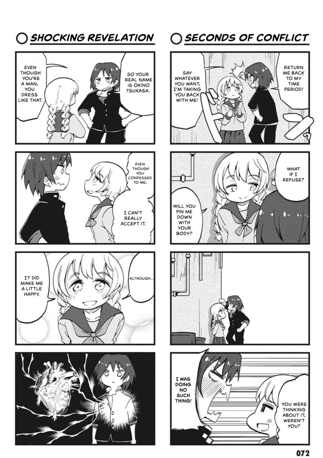 Page 6 Chapter 7 Yonkoma 13 Kihei Bouei-ken!! ~Kochira Sector X~
