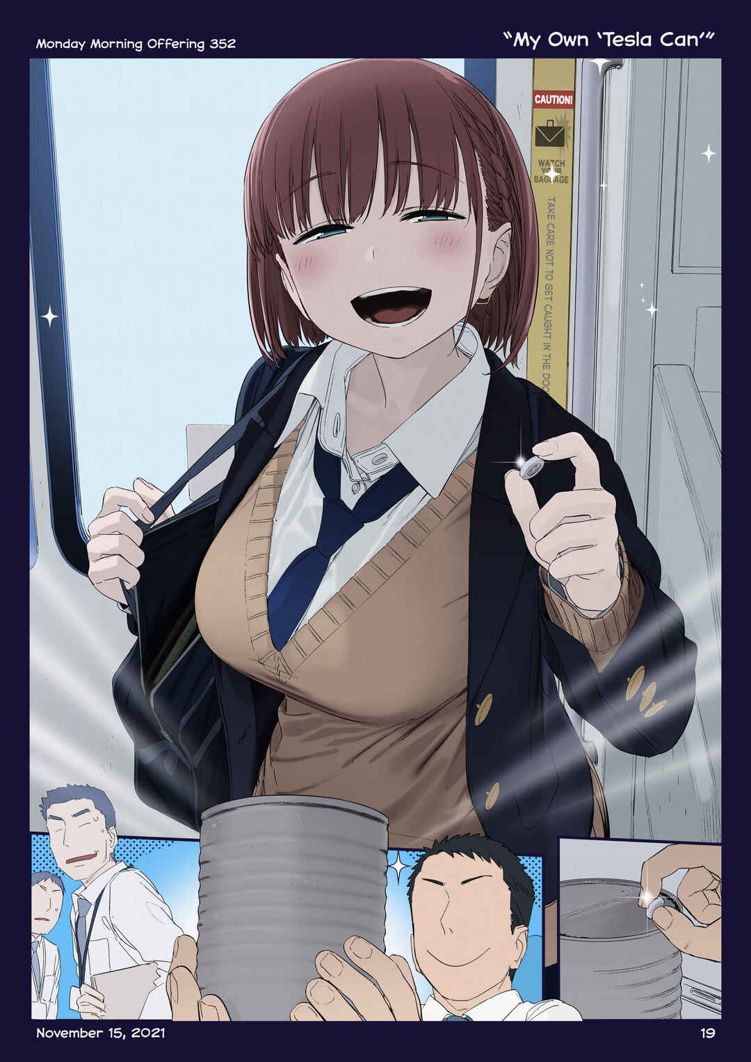 Page 18 Chapter 40 Getsuyoubi no Tawawa (Twitter Webcomic) (Fan Colored)
