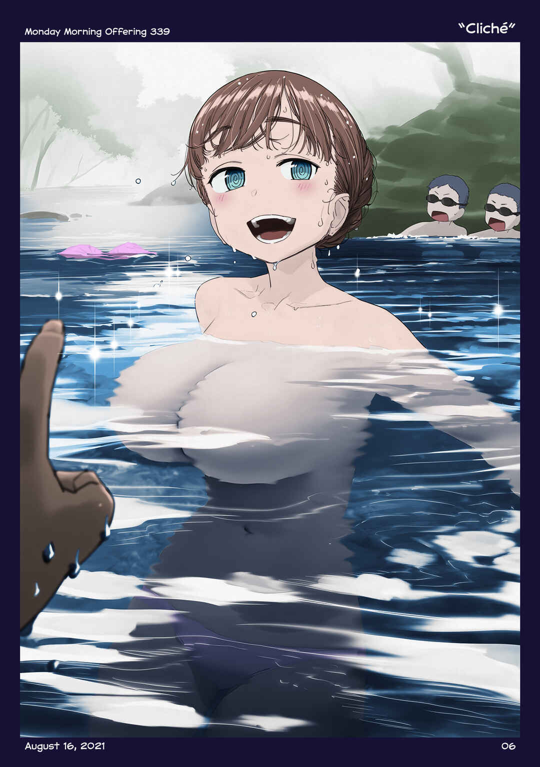 Page 5 Chapter 40 Getsuyoubi no Tawawa (Twitter Webcomic) (Fan Colored)