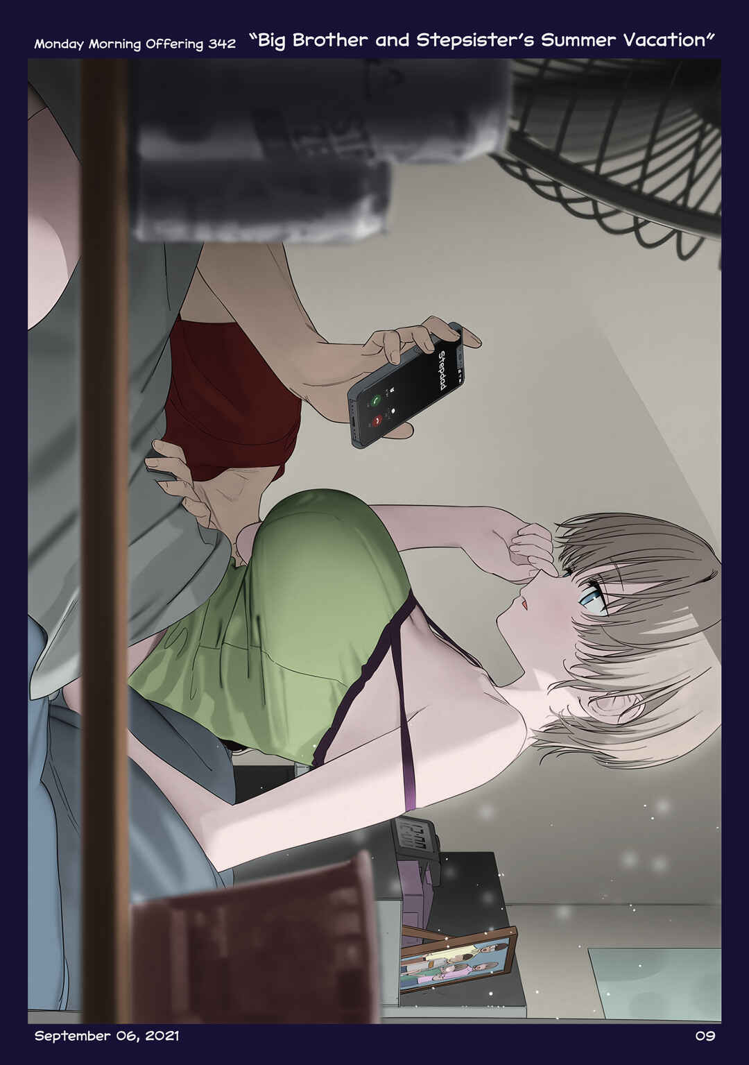 Page 8 Chapter 40 Getsuyoubi no Tawawa (Twitter Webcomic) (Fan Colored)