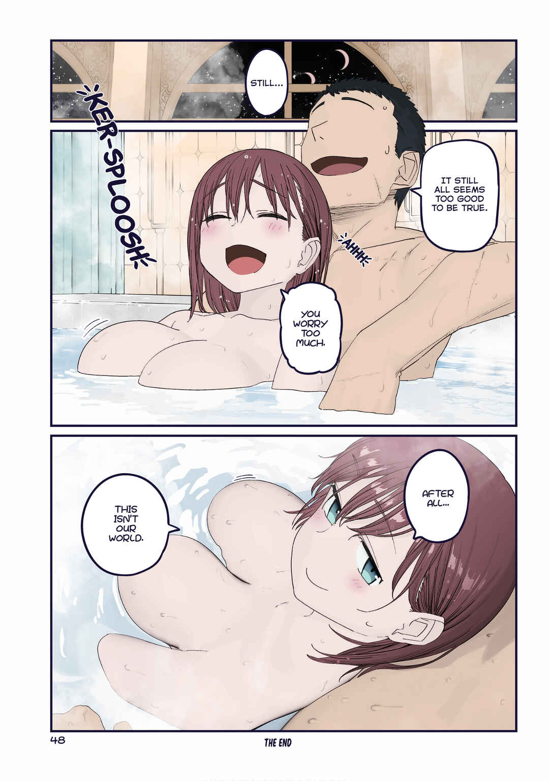 Page 12 Chapter 43 Getsuyoubi no Tawawa (Twitter Webcomic) (Fan Colored)