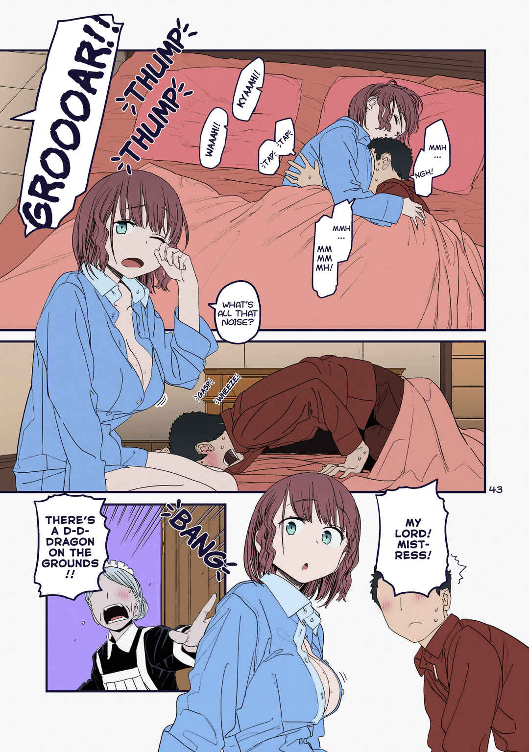 Page 7 Chapter 43 Getsuyoubi no Tawawa (Twitter Webcomic) (Fan Colored)