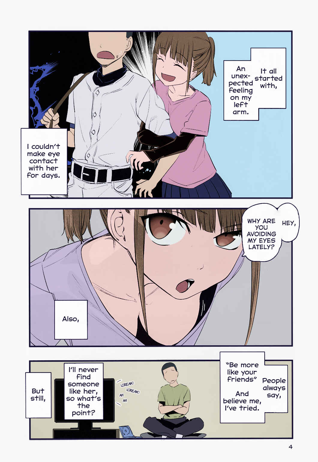 Page 4 Chapter 17 Getsuyoubi no Tawawa (Twitter Webcomic) (Fan Colored)