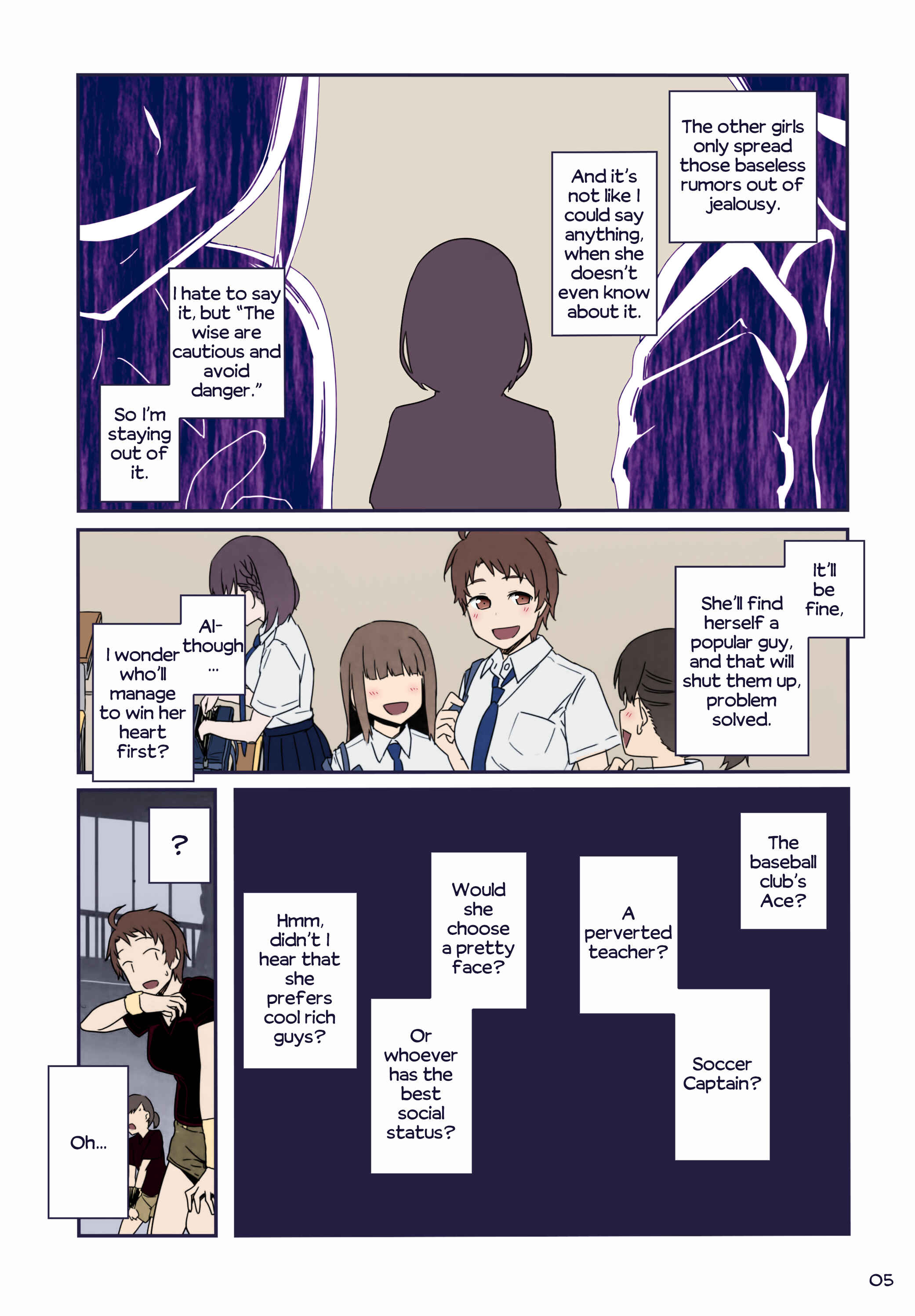 Page 5 Chapter 6 Getsuyoubi no Tawawa (Twitter Webcomic) (Fan Colored)