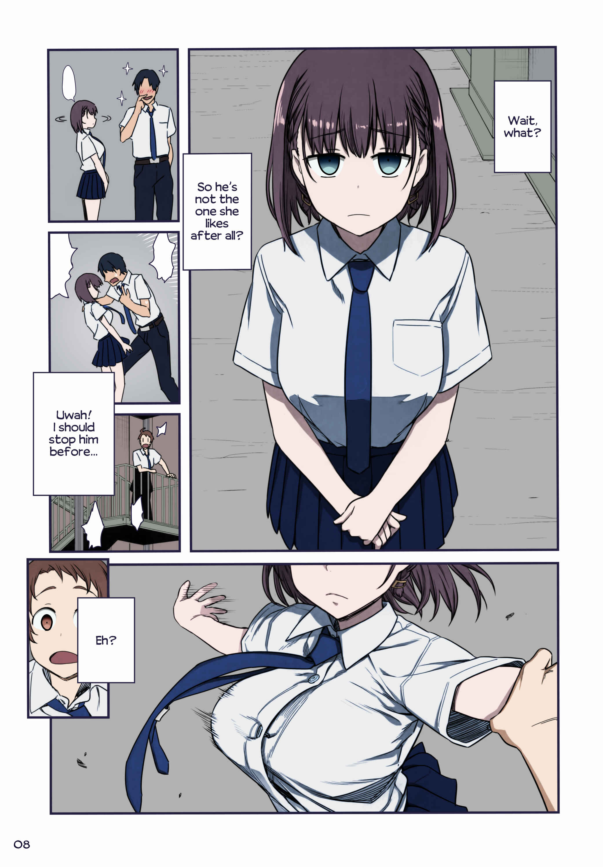 Page 8 Chapter 6 Getsuyoubi no Tawawa (Twitter Webcomic) (Fan Colored)