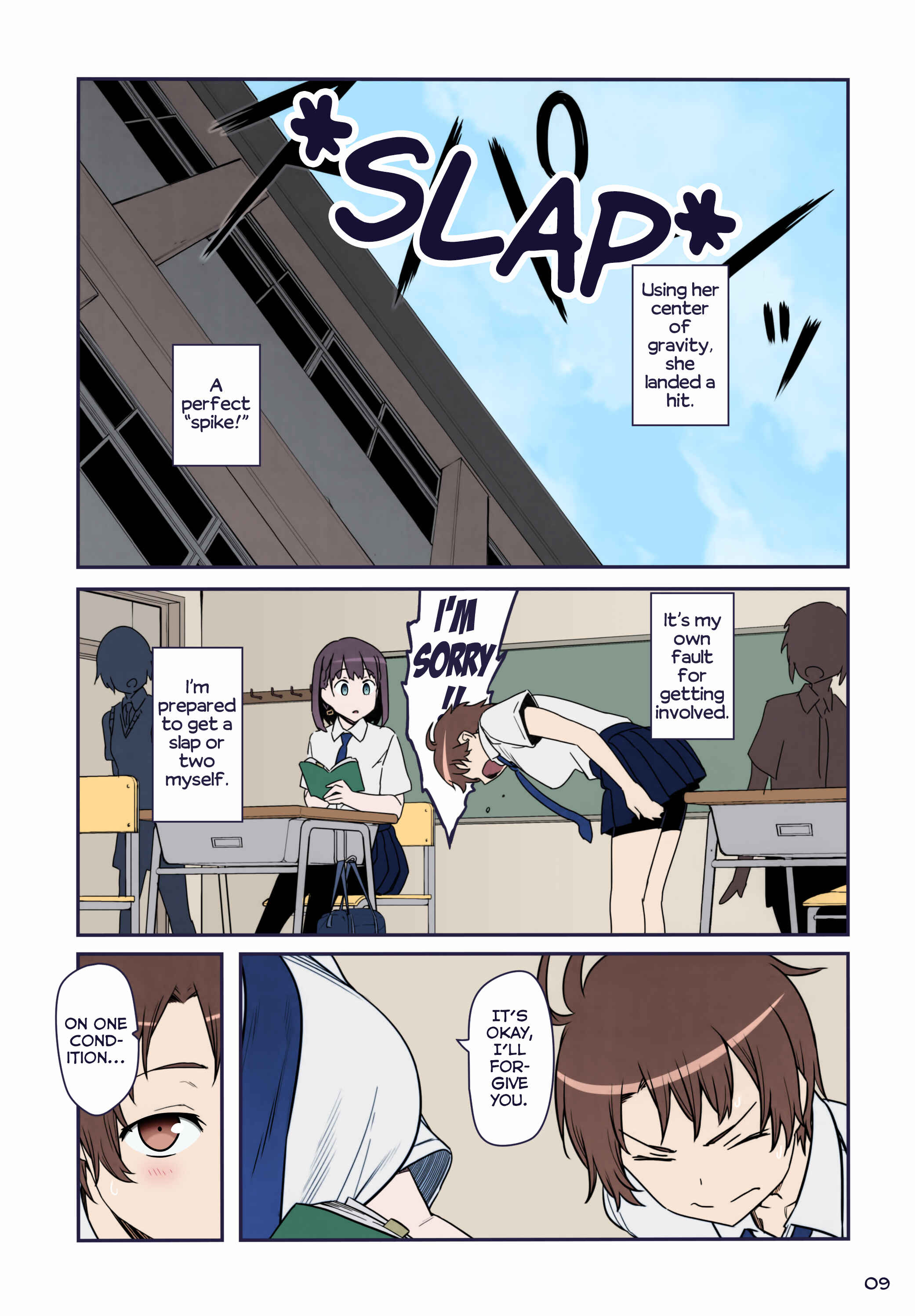Page 9 Chapter 6 Getsuyoubi no Tawawa (Twitter Webcomic) (Fan Colored)