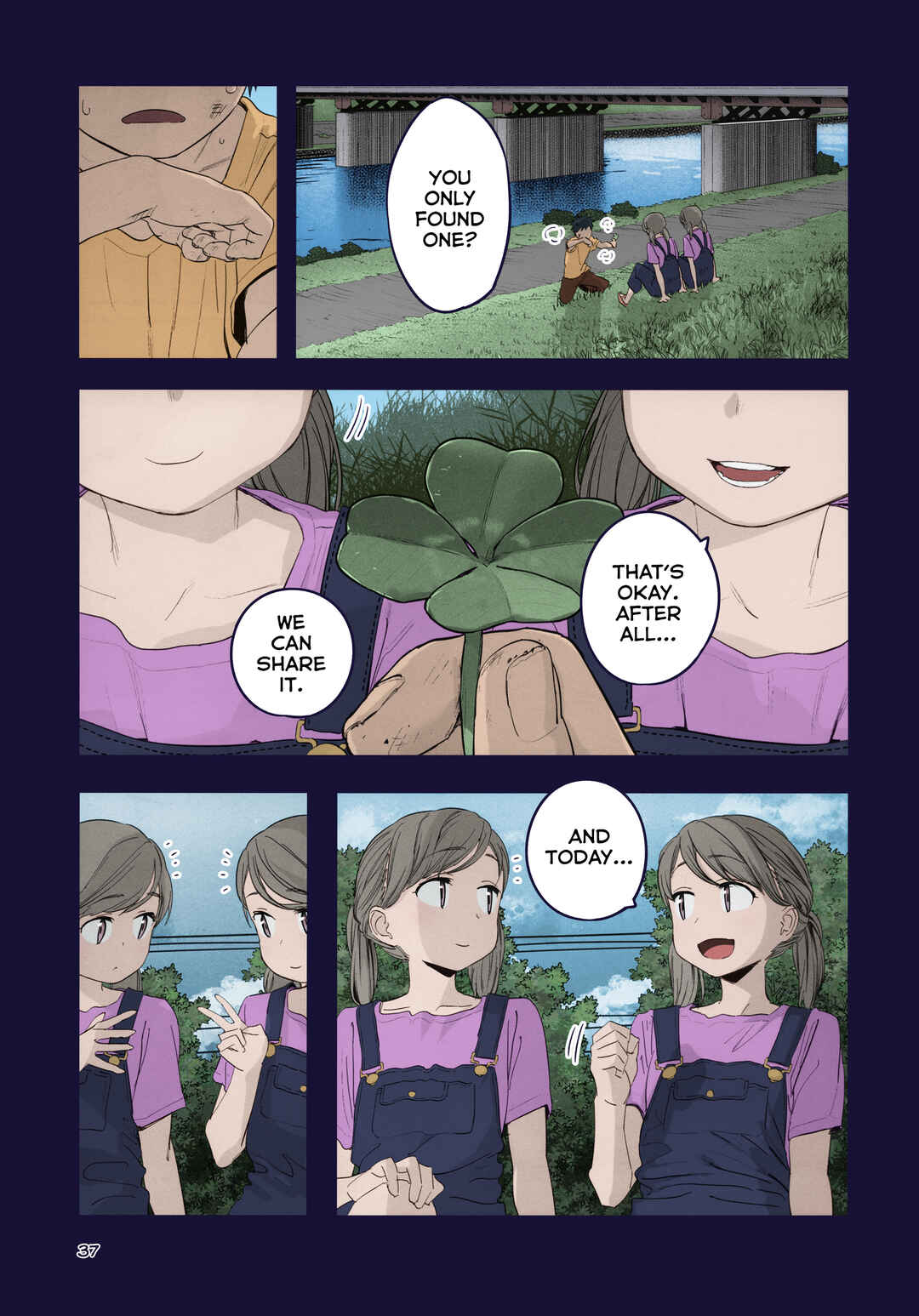 Page 1 Chapter 39 Getsuyoubi no Tawawa (Twitter Webcomic) (Fan Colored)