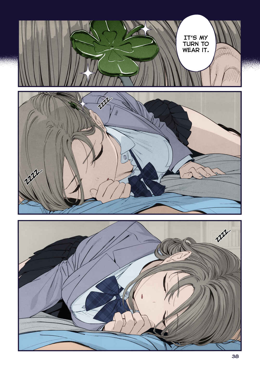 Page 2 Chapter 39 Getsuyoubi no Tawawa (Twitter Webcomic) (Fan Colored)
