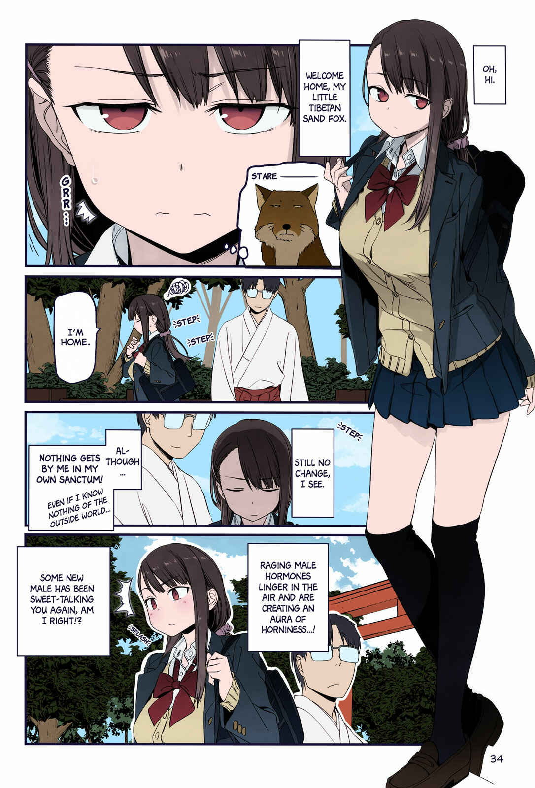 Page 8 Chapter 22 Getsuyoubi no Tawawa (Twitter Webcomic) (Fan Colored)