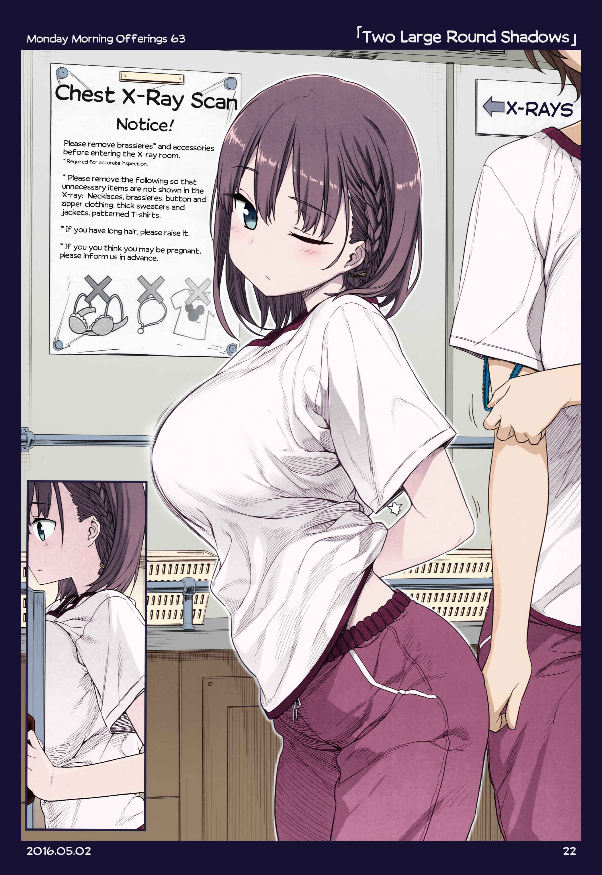 Page 21 Chapter 4 Getsuyoubi no Tawawa (Twitter Webcomic) (Fan Colored)