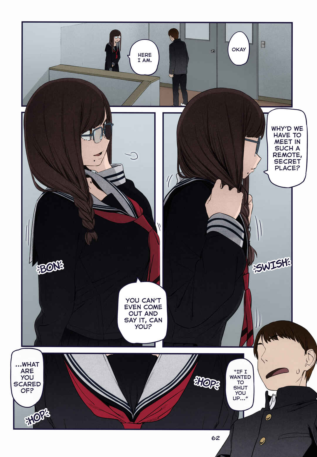 Page 4 Chapter 37 Getsuyoubi no Tawawa (Twitter Webcomic) (Fan Colored)