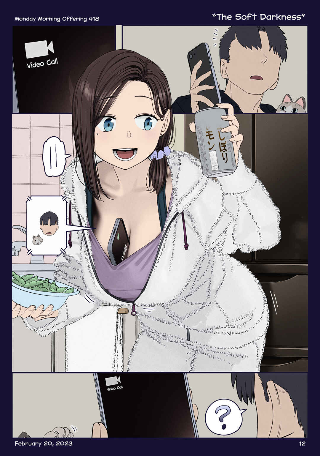 Page 11 Chapter 48 Getsuyoubi no Tawawa (Twitter Webcomic) (Fan Colored)