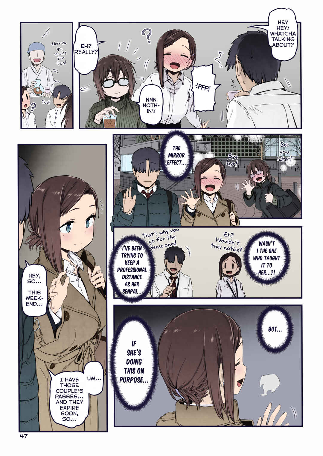 Page 19 Chapter 29 Getsuyoubi no Tawawa (Twitter Webcomic) (Fan Colored)