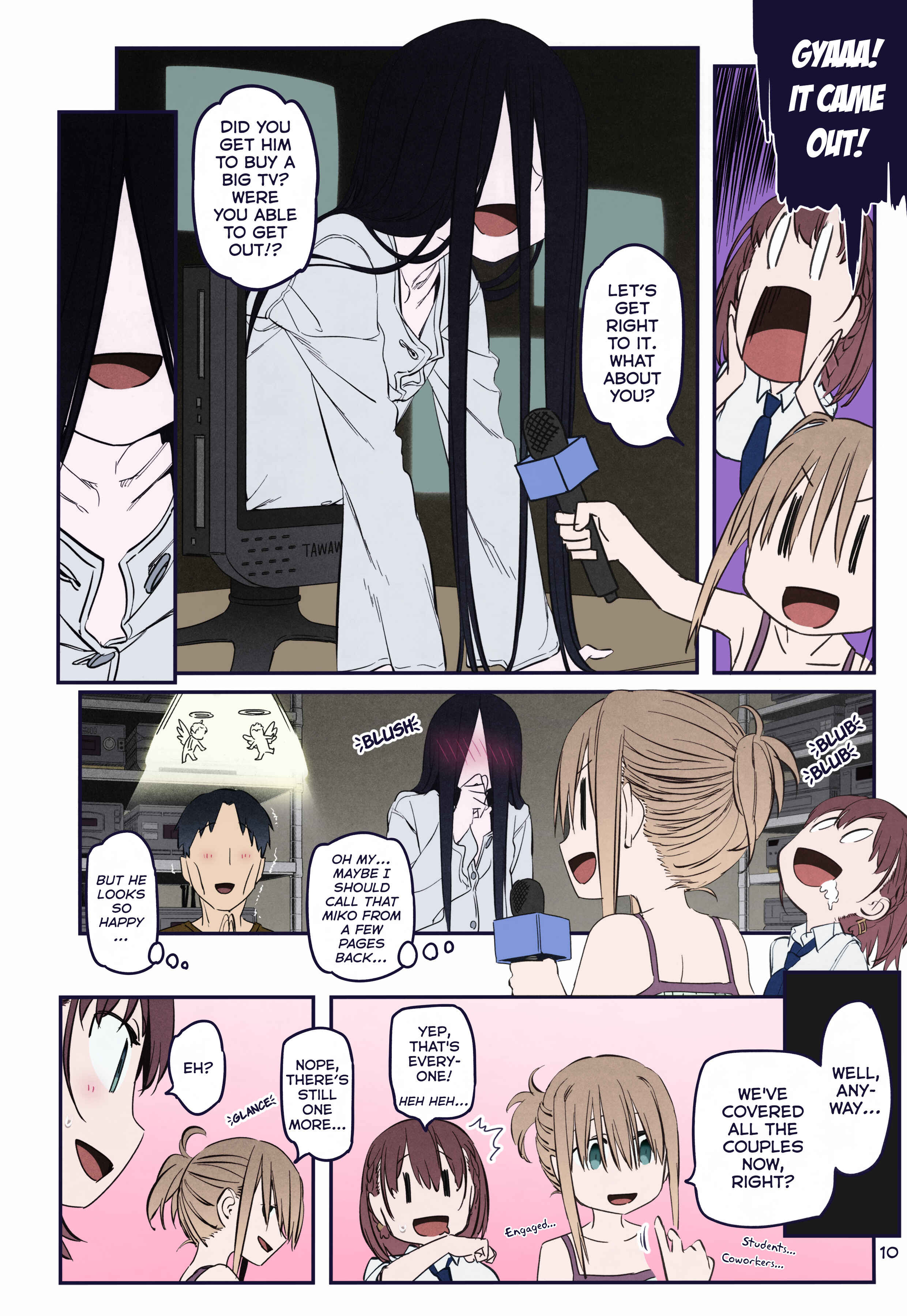 Page 10 Chapter 27 Getsuyoubi no Tawawa (Twitter Webcomic) (Fan Colored)