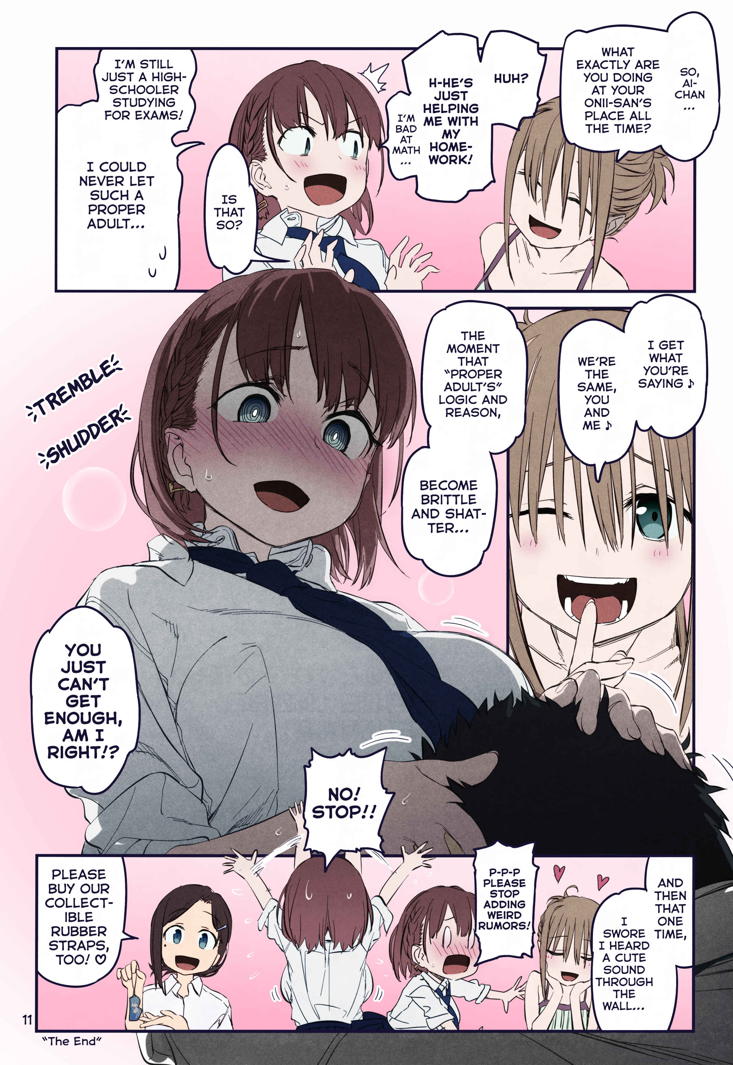 Page 11 Chapter 27 Getsuyoubi no Tawawa (Twitter Webcomic) (Fan Colored)