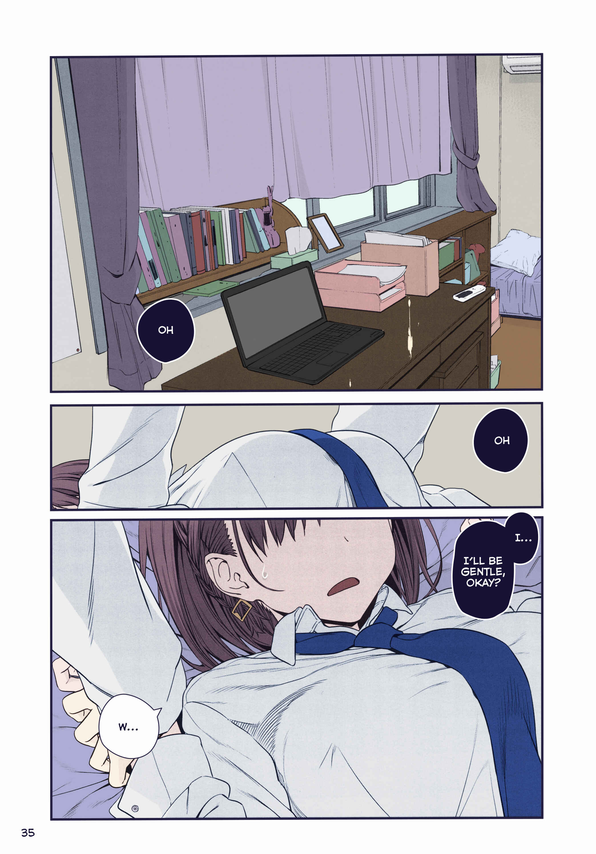 Page 1 Chapter 9 Getsuyoubi no Tawawa (Twitter Webcomic) (Fan Colored)