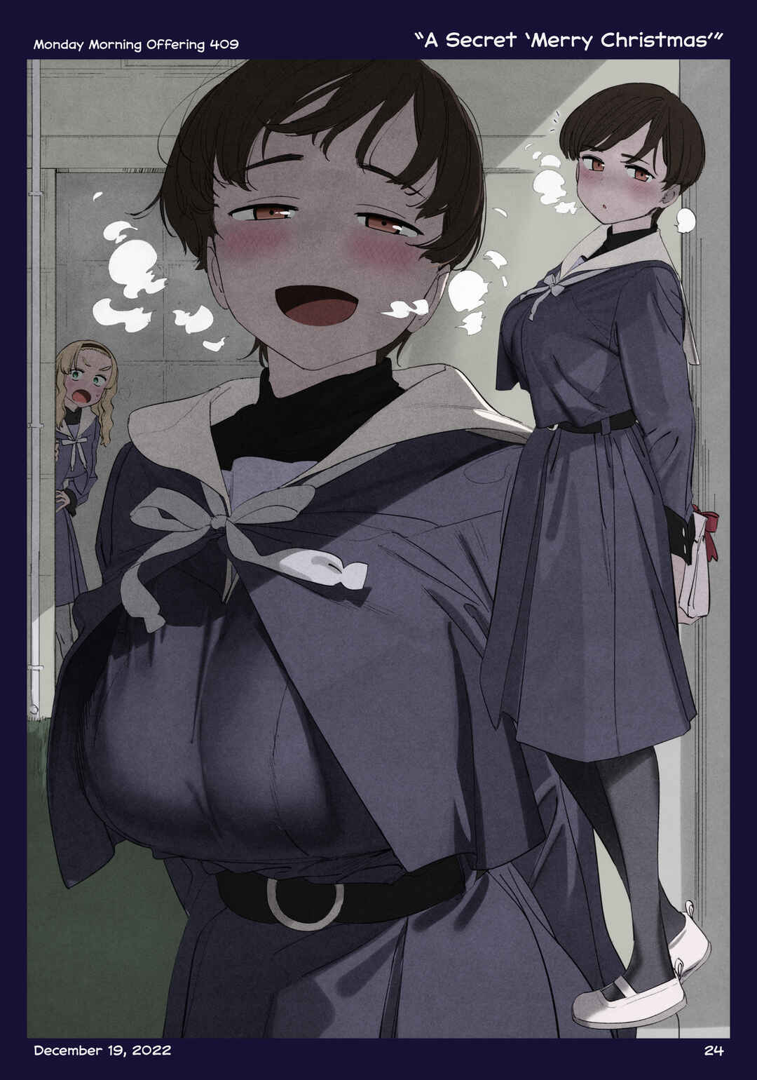 Page 24 Chapter 44 Getsuyoubi no Tawawa (Twitter Webcomic) (Fan Colored)