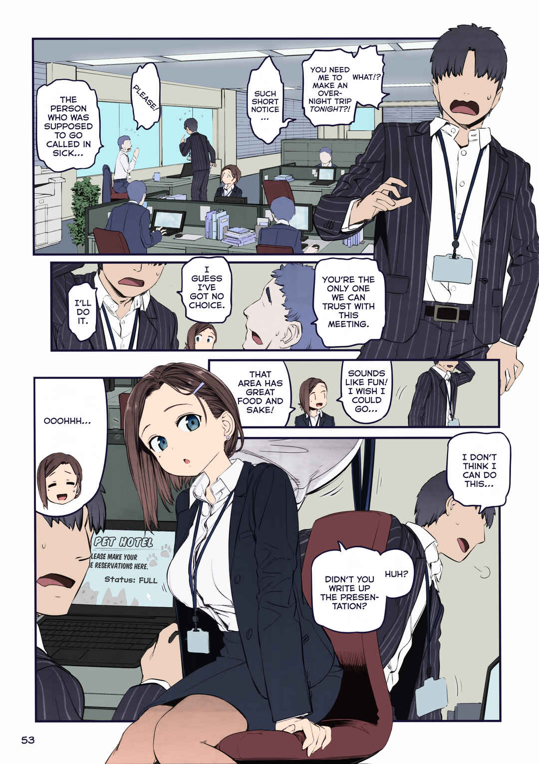 Page 1 Chapter 30 Getsuyoubi no Tawawa (Twitter Webcomic) (Fan Colored)