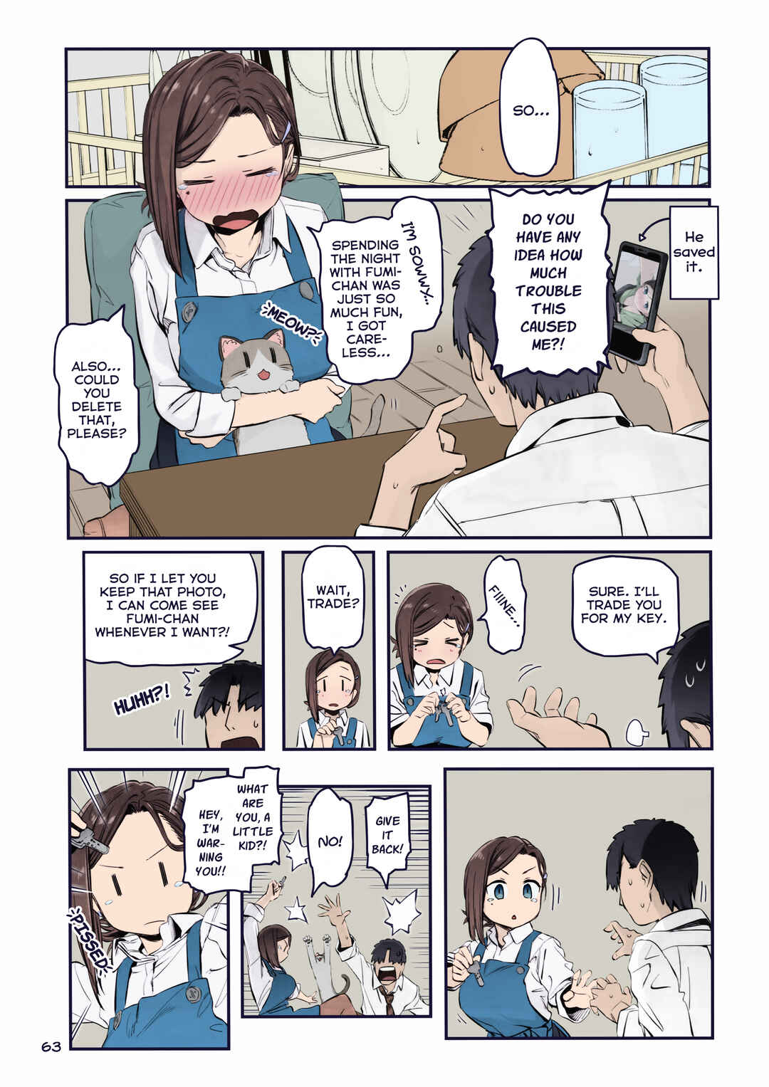 Page 11 Chapter 30 Getsuyoubi no Tawawa (Twitter Webcomic) (Fan Colored)