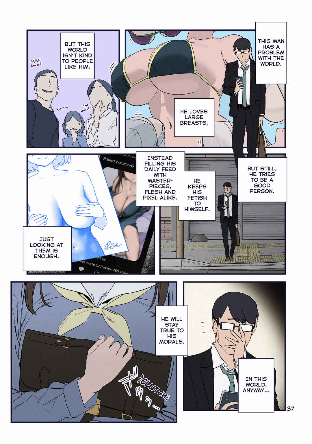 Page 1 Chapter 49 Getsuyoubi no Tawawa (Twitter Webcomic) (Fan Colored)