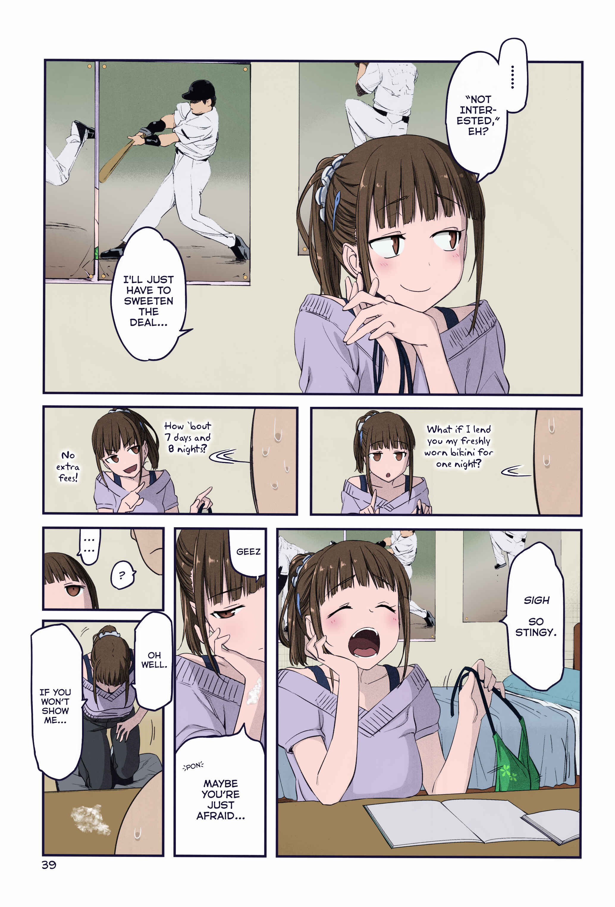 Page 15 Chapter 16 Getsuyoubi no Tawawa (Twitter Webcomic) (Fan Colored)