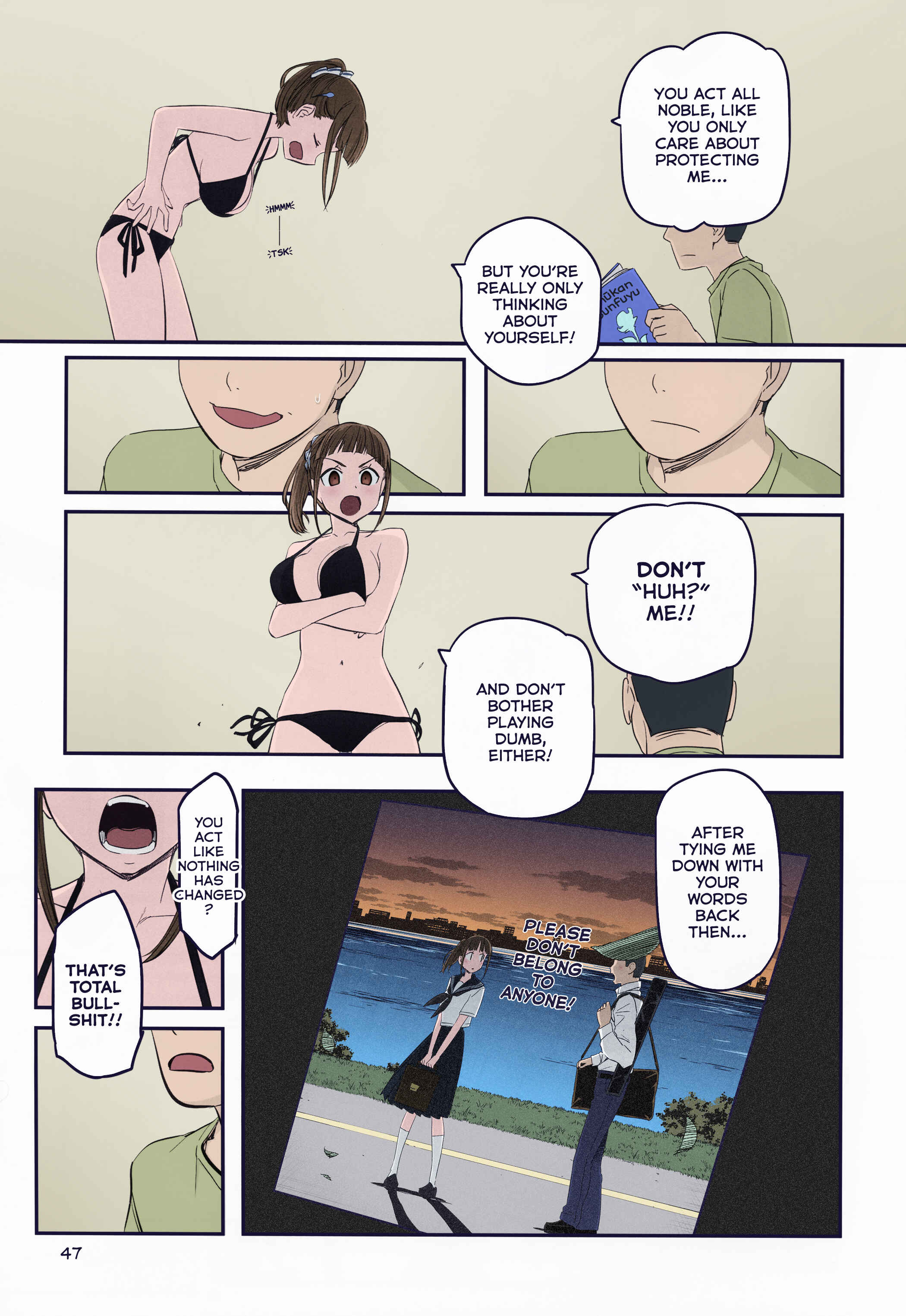 Page 23 Chapter 16 Getsuyoubi no Tawawa (Twitter Webcomic) (Fan Colored)