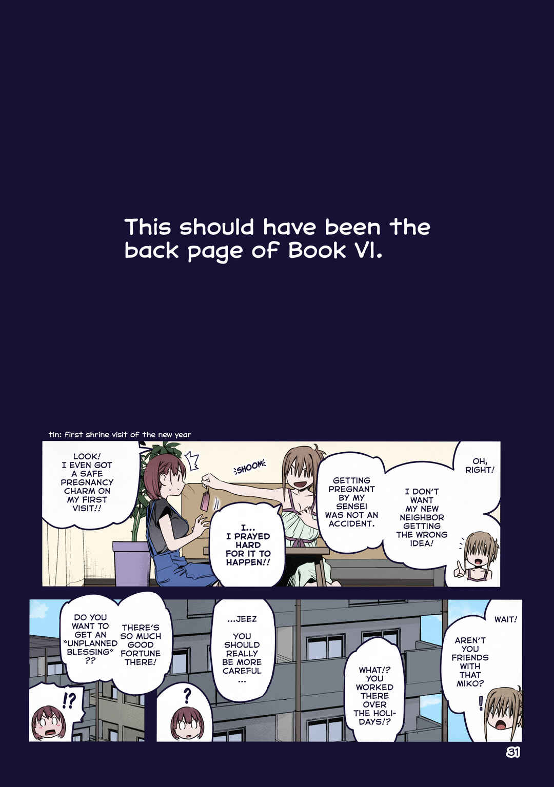 Page 10 Chapter 33 Getsuyoubi no Tawawa (Twitter Webcomic) (Fan Colored)