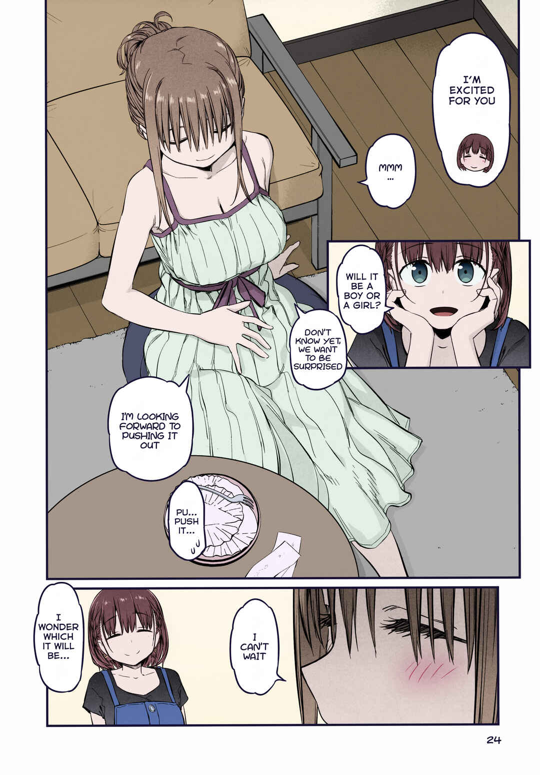 Page 3 Chapter 33 Getsuyoubi no Tawawa (Twitter Webcomic) (Fan Colored)