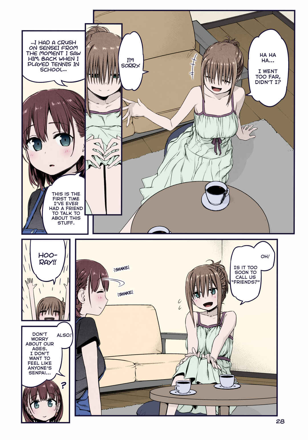 Page 7 Chapter 33 Getsuyoubi no Tawawa (Twitter Webcomic) (Fan Colored)