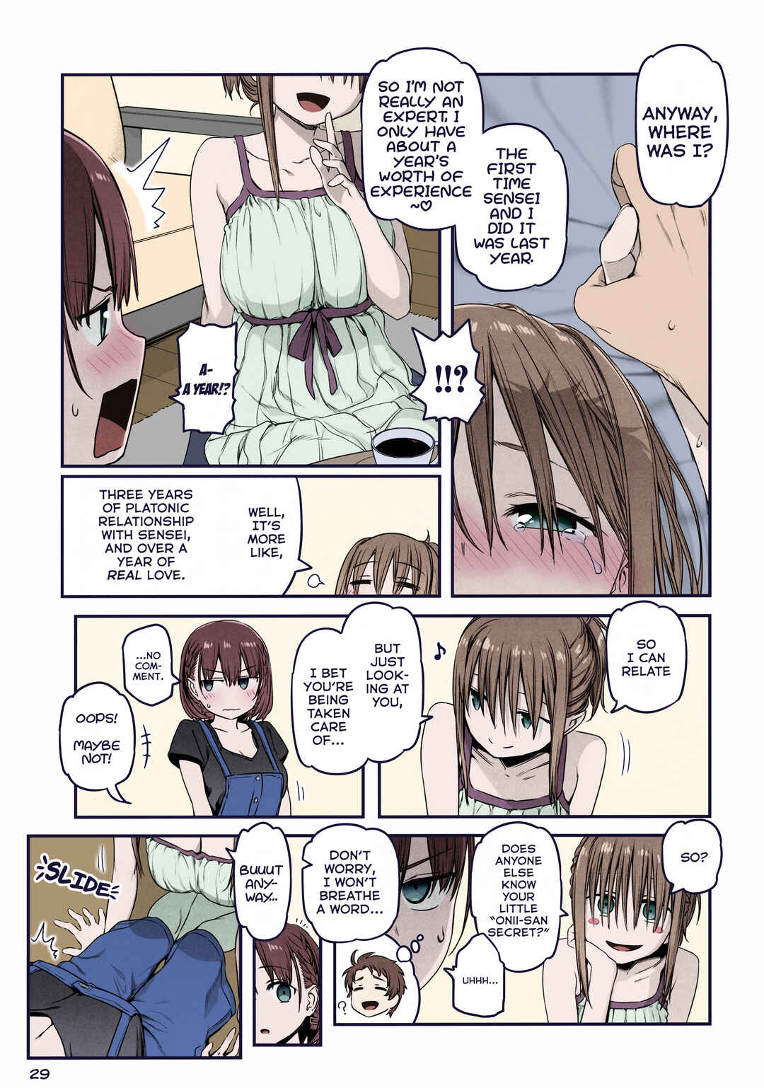 Page 8 Chapter 33 Getsuyoubi no Tawawa (Twitter Webcomic) (Fan Colored)