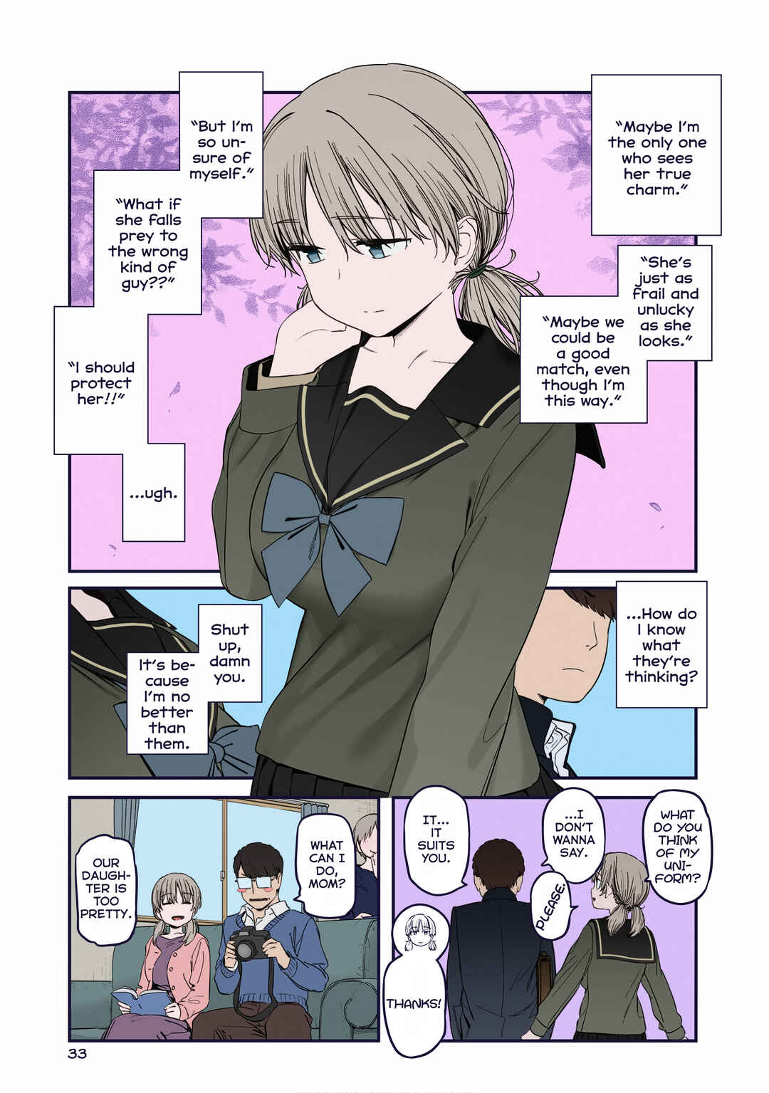 Page 7 Chapter 41 Getsuyoubi no Tawawa (Twitter Webcomic) (Fan Colored)
