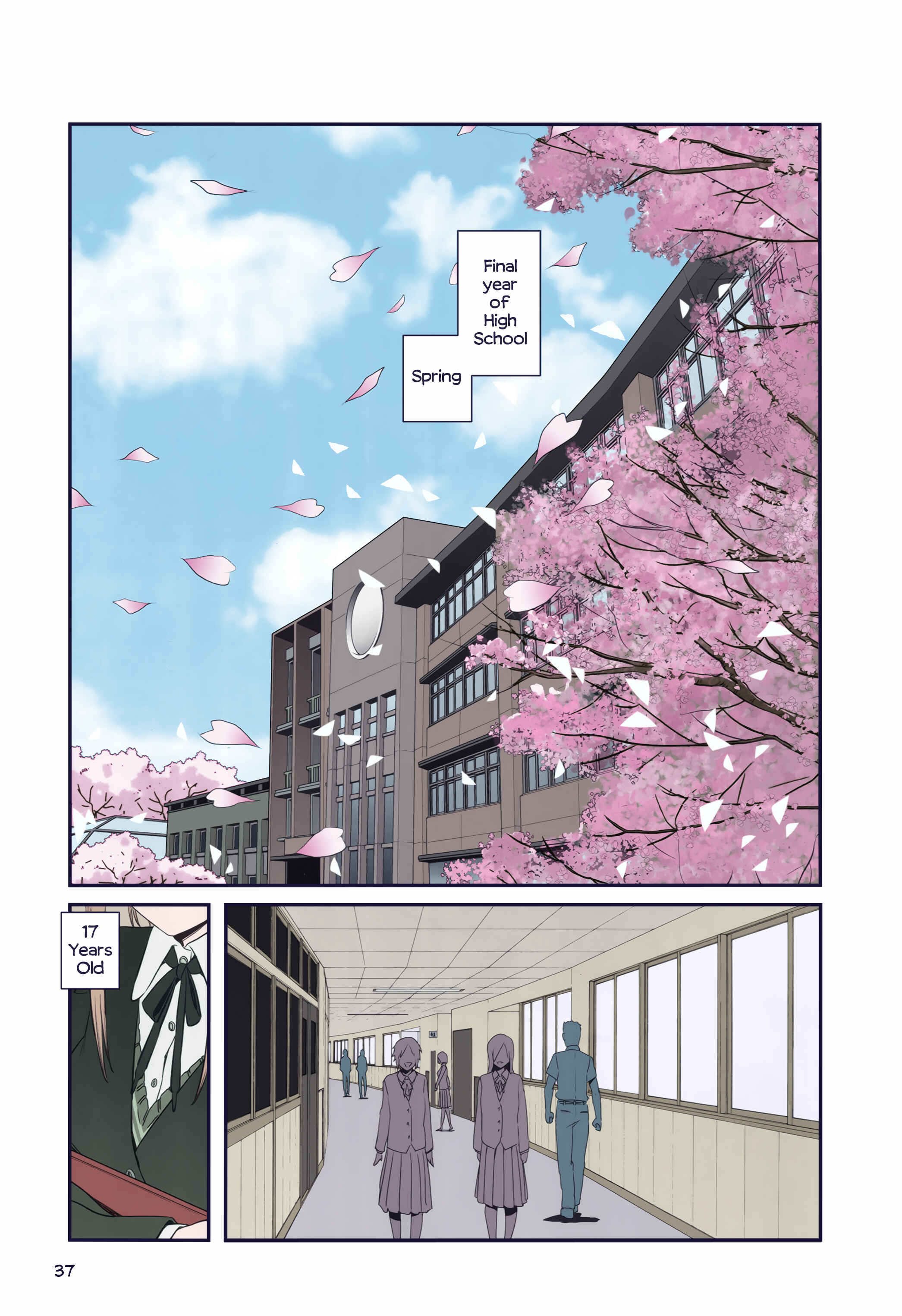 Page 1 Chapter 12 Getsuyoubi no Tawawa (Twitter Webcomic) (Fan Colored)