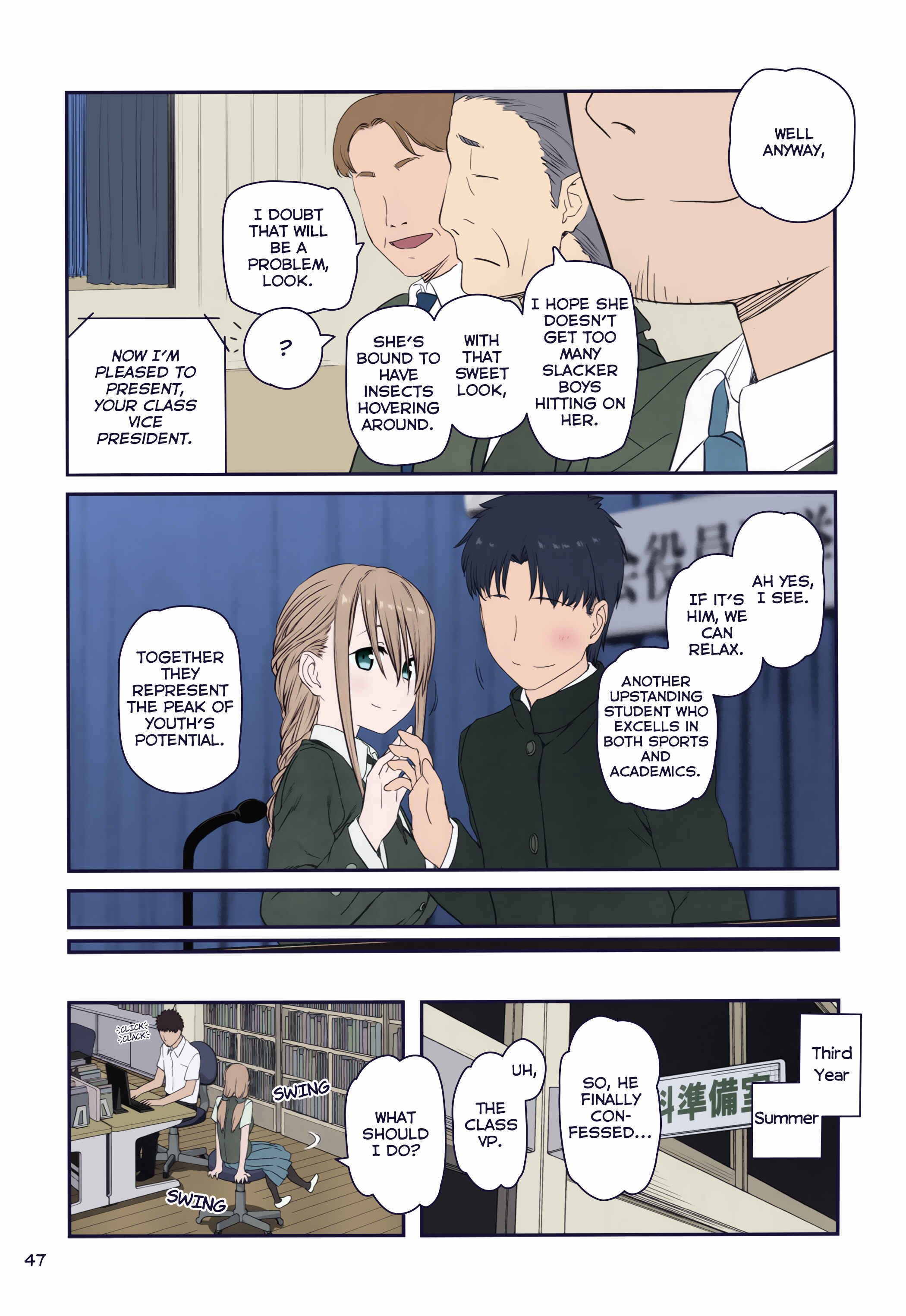 Page 11 Chapter 12 Getsuyoubi no Tawawa (Twitter Webcomic) (Fan Colored)