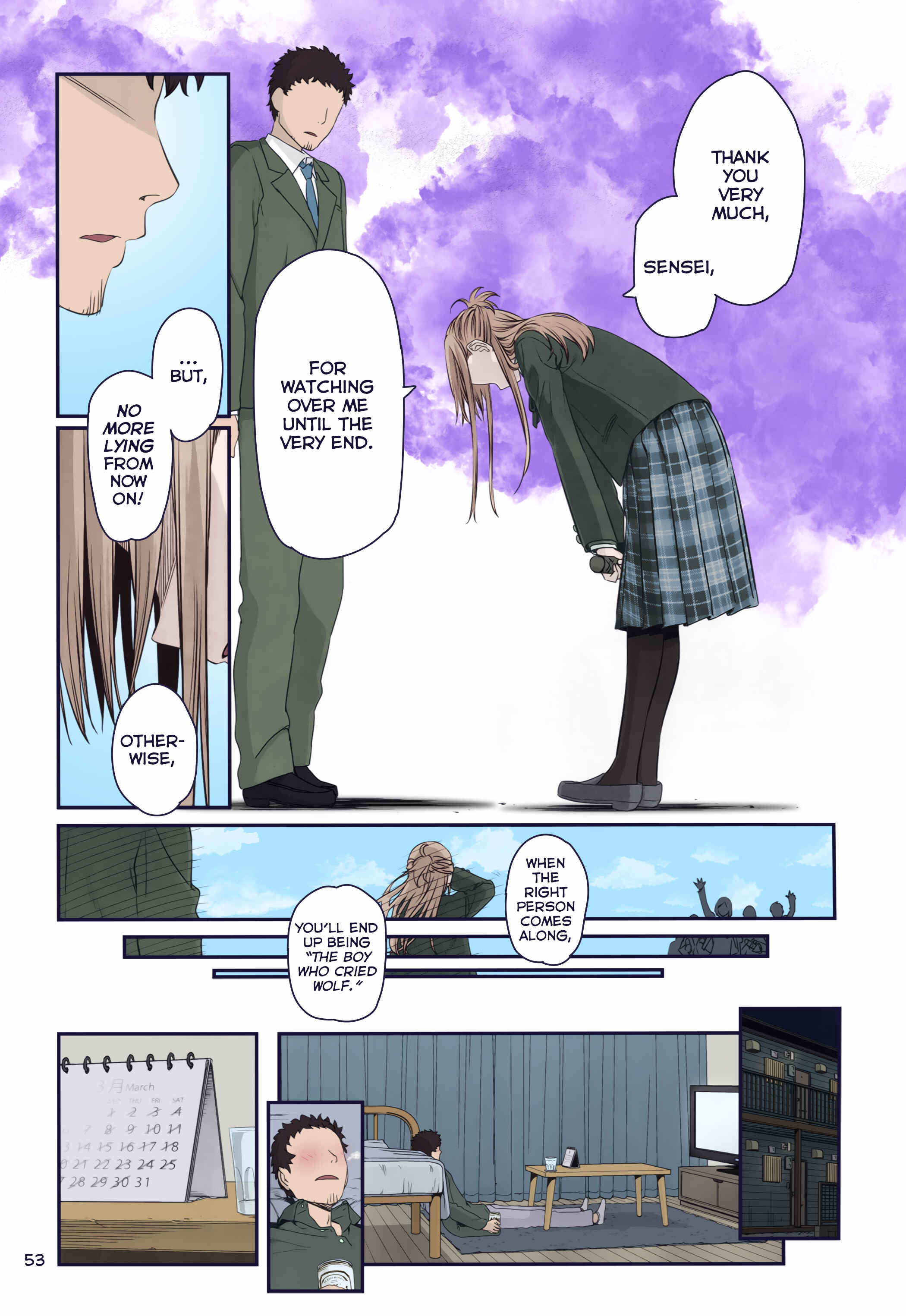 Page 17 Chapter 12 Getsuyoubi no Tawawa (Twitter Webcomic) (Fan Colored)