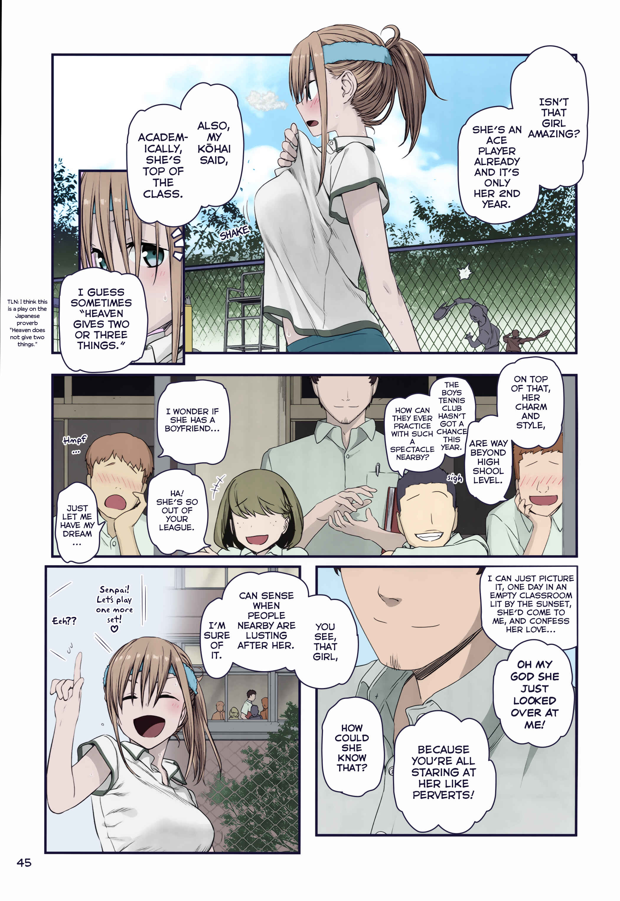 Page 9 Chapter 12 Getsuyoubi no Tawawa (Twitter Webcomic) (Fan Colored)