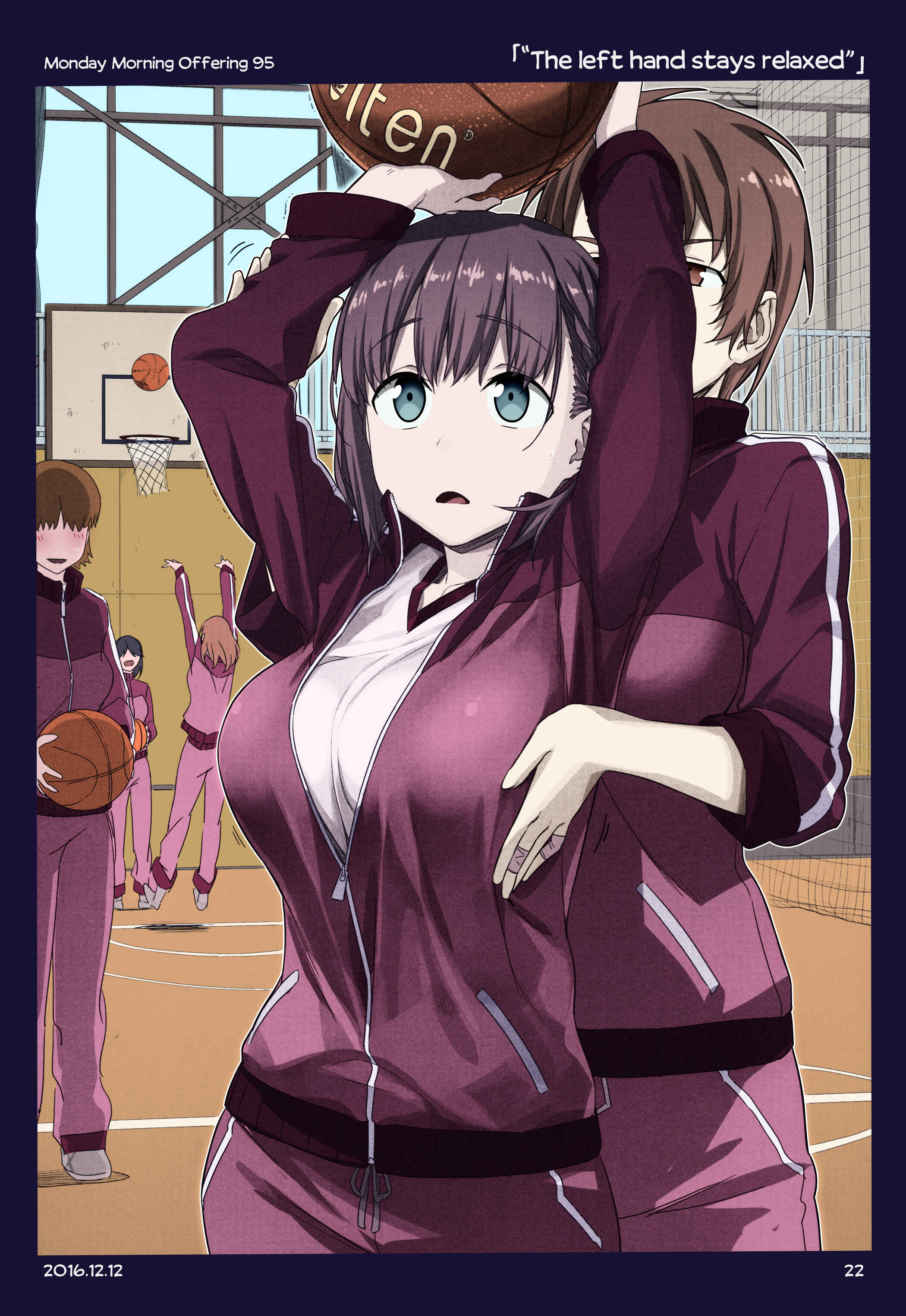 Page 21 Chapter 7 Getsuyoubi no Tawawa (Twitter Webcomic) (Fan Colored)