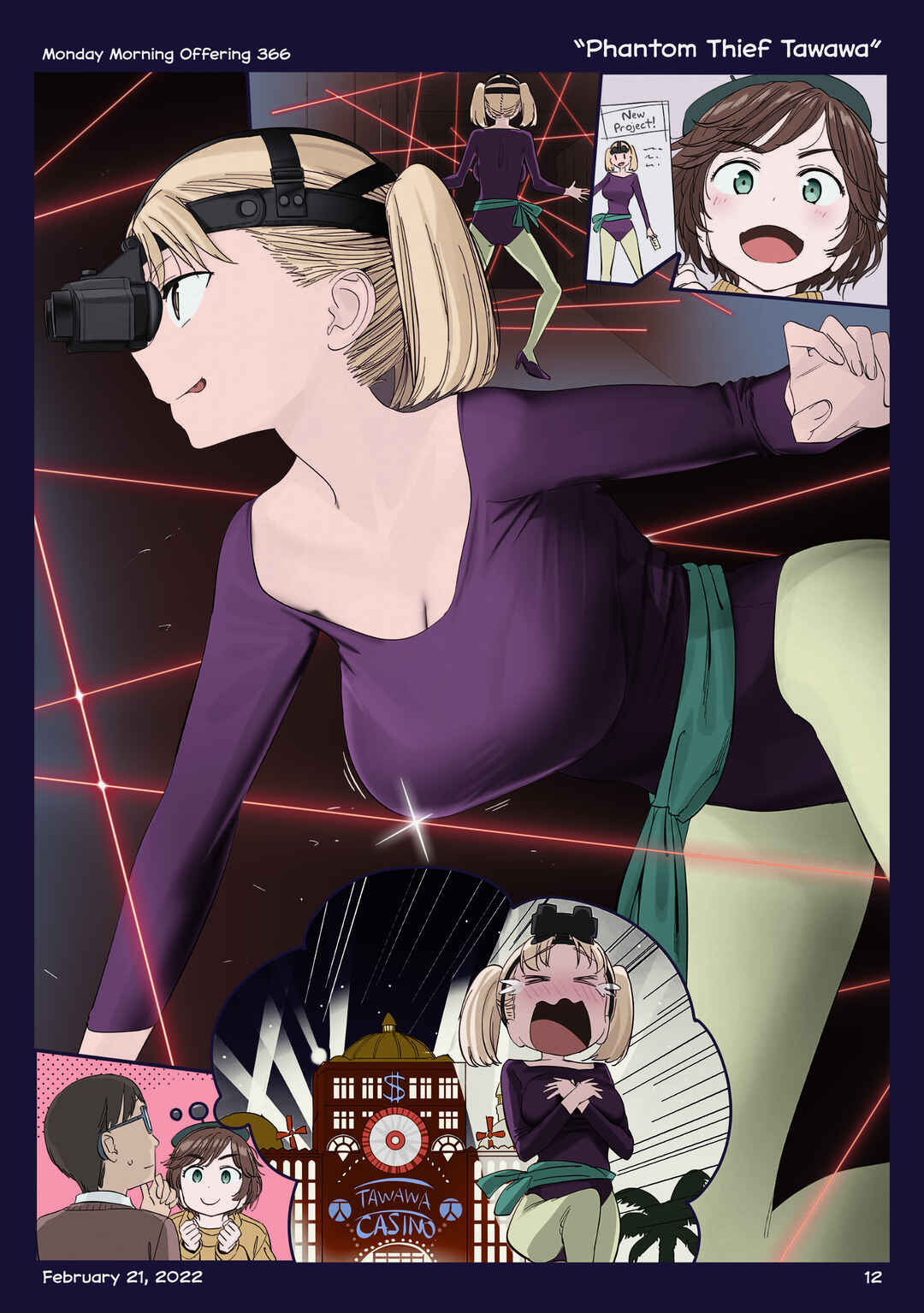 Page 11 Chapter 42 Getsuyoubi no Tawawa (Twitter Webcomic) (Fan Colored)