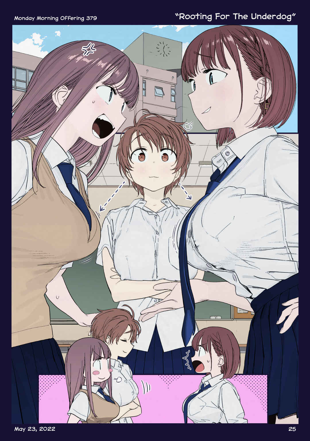 Page 24 Chapter 42 Getsuyoubi no Tawawa (Twitter Webcomic) (Fan Colored)