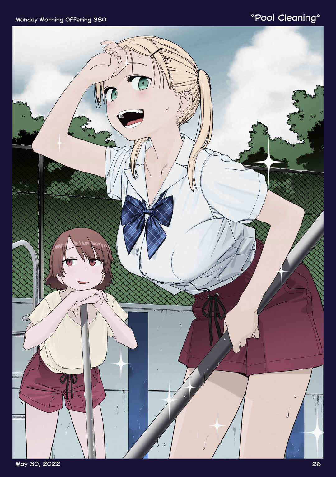 Page 25 Chapter 42 Getsuyoubi no Tawawa (Twitter Webcomic) (Fan Colored)