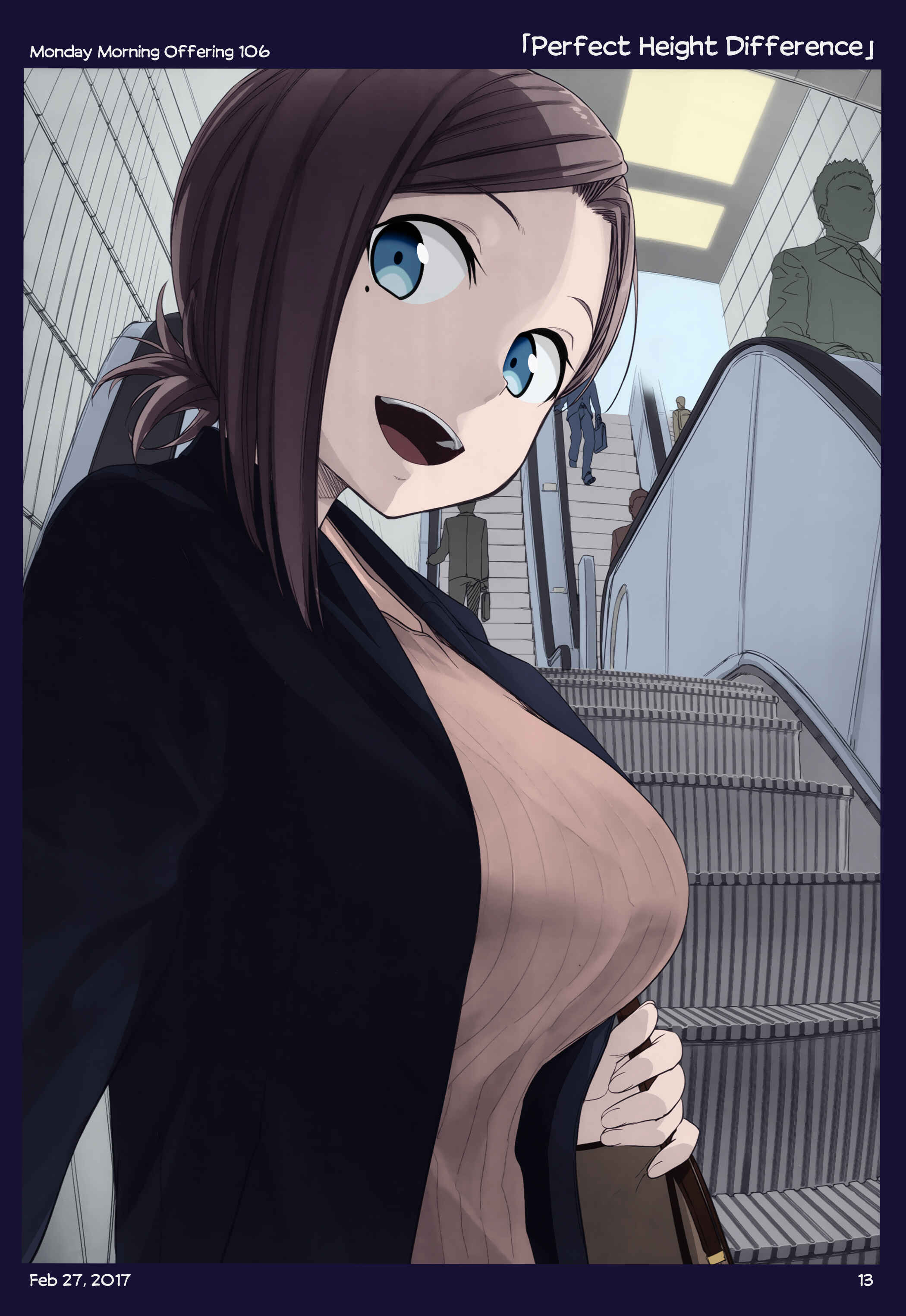 Page 11 Chapter 11 Getsuyoubi no Tawawa (Twitter Webcomic) (Fan Colored)