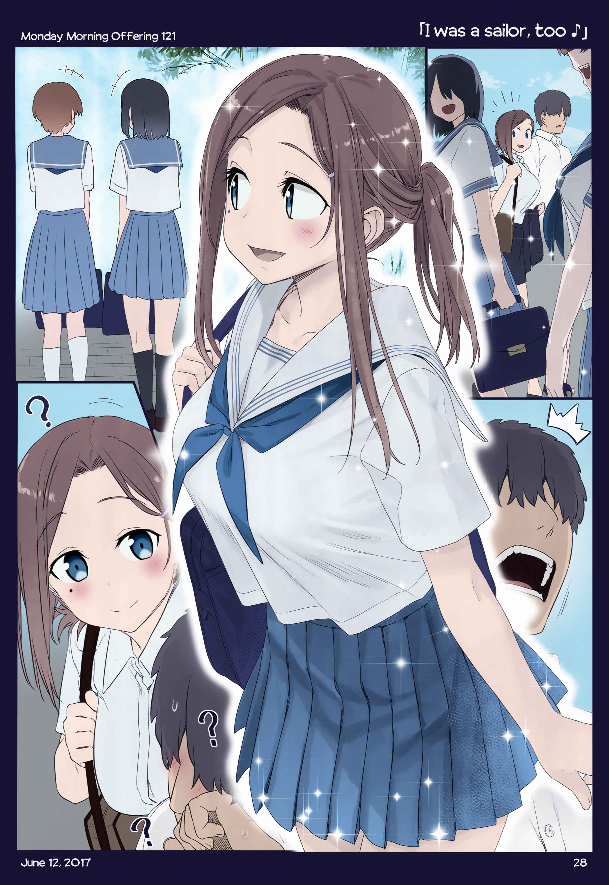 Page 26 Chapter 11 Getsuyoubi no Tawawa (Twitter Webcomic) (Fan Colored)