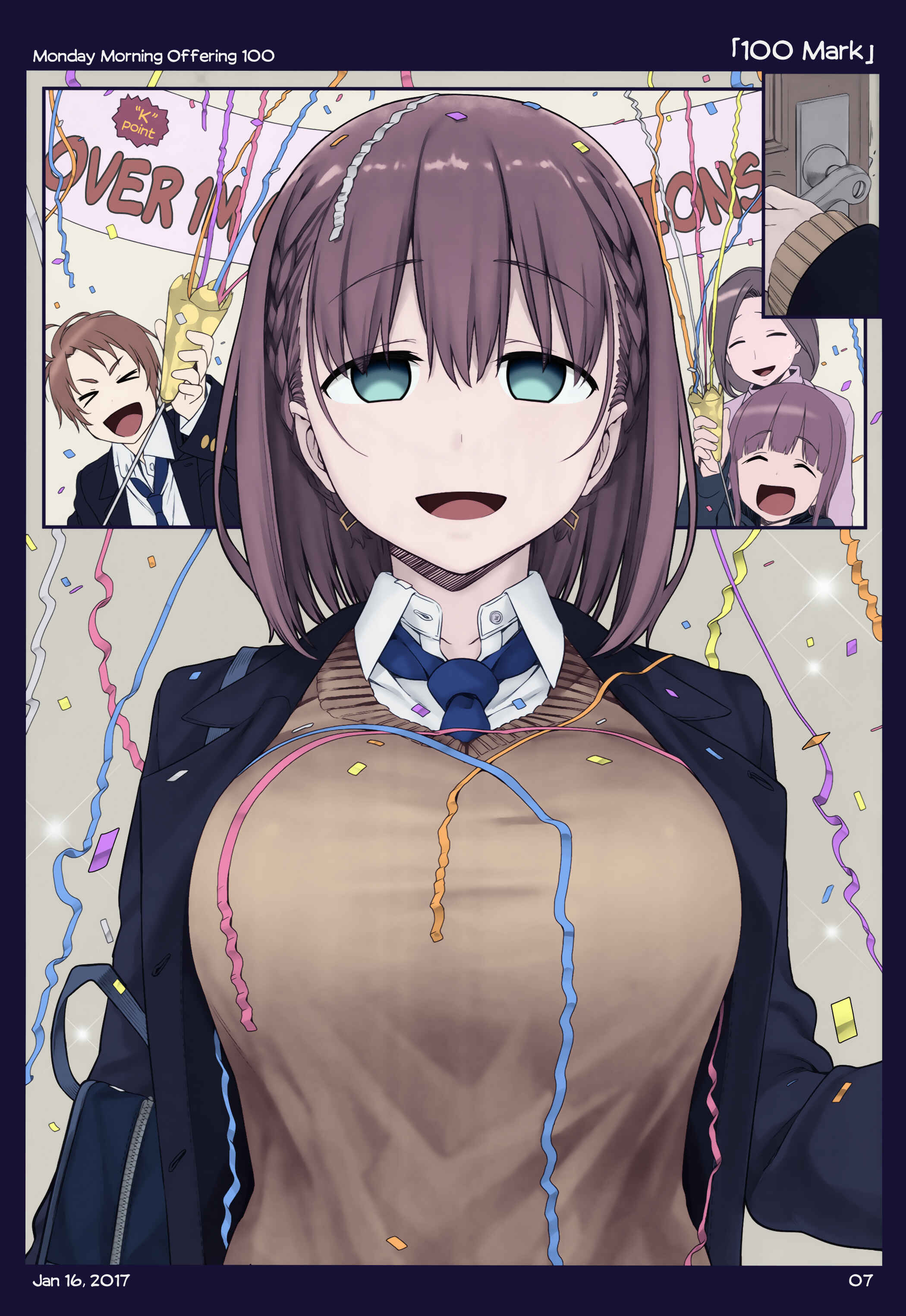 Page 5 Chapter 11 Getsuyoubi no Tawawa (Twitter Webcomic) (Fan Colored)