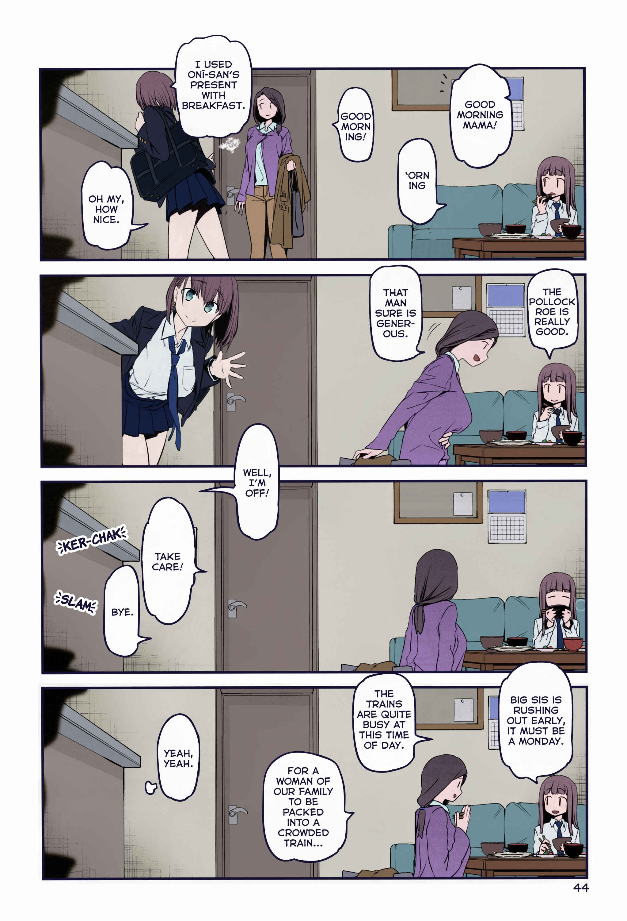 Page 10 Chapter 19 Getsuyoubi no Tawawa (Twitter Webcomic) (Fan Colored)