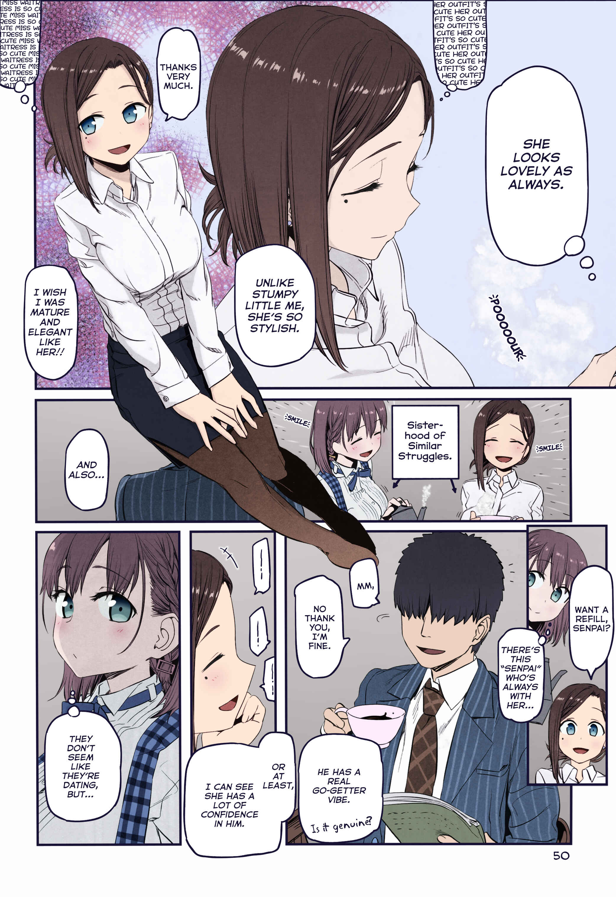 Page 16 Chapter 19 Getsuyoubi no Tawawa (Twitter Webcomic) (Fan Colored)